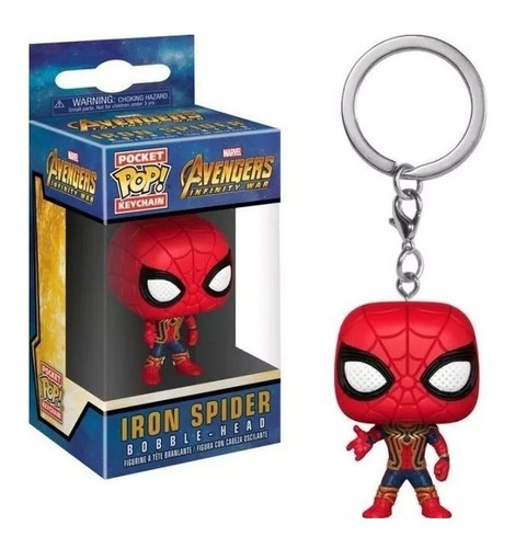 Funko Pop! Llavero Iron Spider Man Infinity War Original   