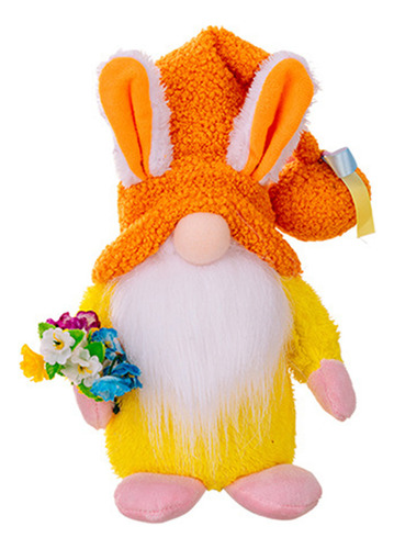 Muñeca Gnomo Star Bunny Hecha A Mano Veet Gnome Ornment