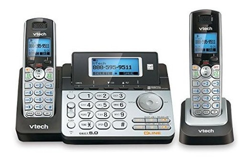 Imagen 2 de 3 de Vtech Ds6151-2 - Sistema De Teléfono Inalámbrico De 2 Línea