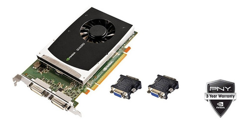 Quadro 2000d De Pny 1 Gb Gddr5 Pci Express Gen 2 X16 Dual Dv