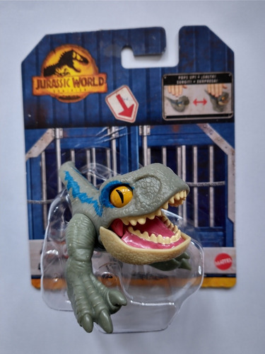 Dinosaurio Uncaged Jurassic World Dominion Figura Snap Squad
