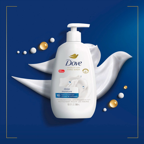 Jabón Líquido Humectante Para Manos Dove 4 Pack 355 Ml C/u