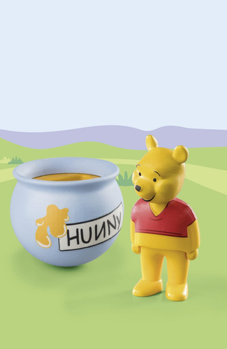 Toy Playmobil 1.2.3 Y Disney Winnie's Counter Balance Honey