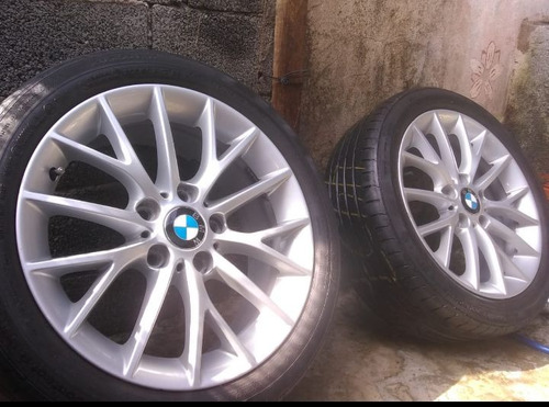 2 Rodas + Pneus Usados Bmw 120i Aro 17  Liga Leve 7 2015/16