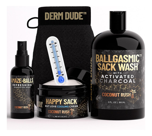 Derm Dude Mega Set - Crema Antirozaduras, Spray Desodorizant