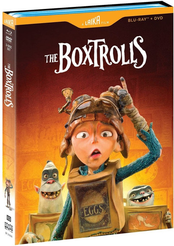 Los Boxtrolls Laika Pelicula Blu-ray + Dvd