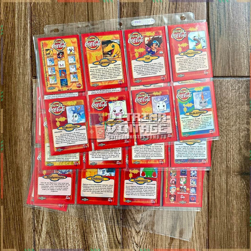 Colección Comp De Cards Originales Digimon Coca Cola Serie 1