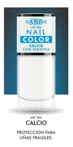 Calcio Para Uñas Xúlu Nail Color Con Keratina Z806