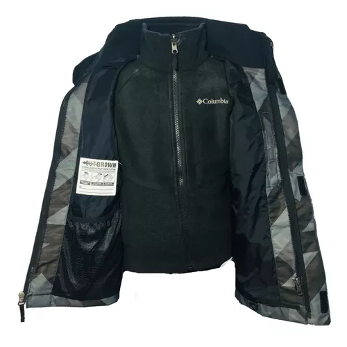 Campera Ski Niño/a Columbia Bugaboo Desmontable Impermeable