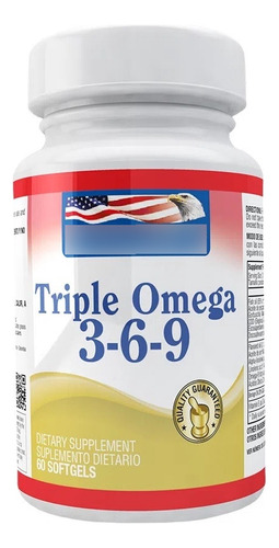 Triple Omega 3-6-9 120 Capsulas - Unidad a $64500