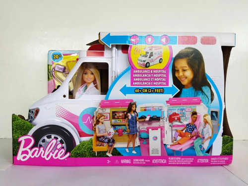 Barbie Ambulancia Hospital Original Toy Juguete