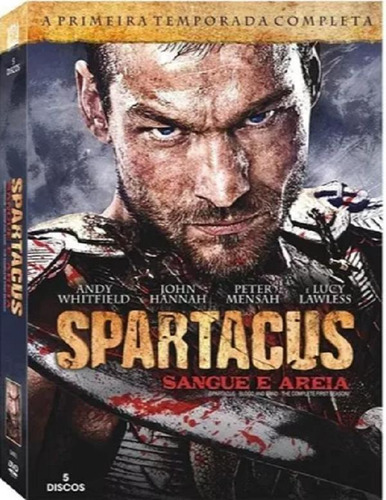 Box Spartacus Sangue E Areia 1ª Temp. Completa 5 Dvds