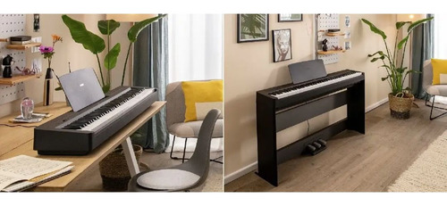 Piano Digital Yamaha P-145 88 Teclas Ghc + Suporte Em X
