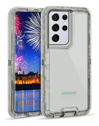 Funda Case 360 Uso Rudo Para Samsung Galaxy S21 S20 S10 Note 10 Plus  Protector Antigolpes 3 En 1