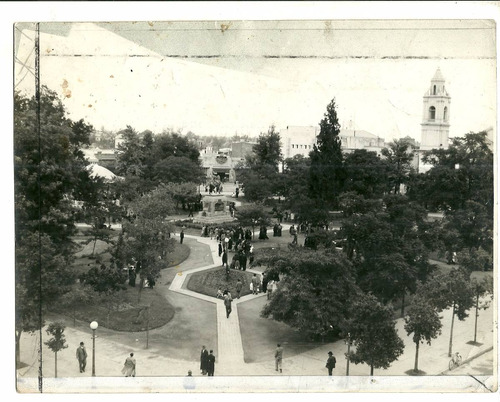 Foto Santiago Estero Catedral Plaza Libertad Circa 1940