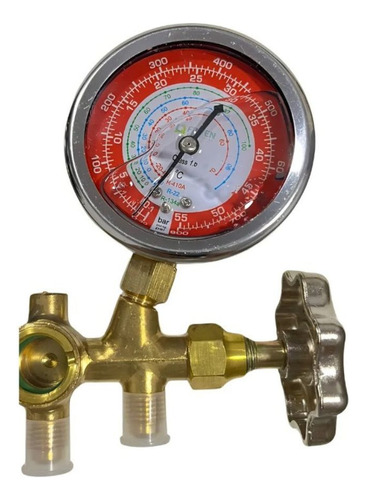 Manifold Glicerina R22 R407c R410a, Mangueiras 90cm - Friven