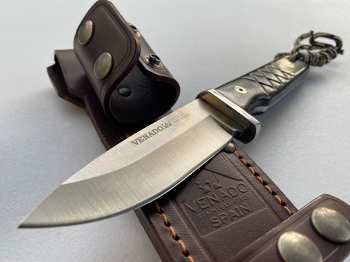 Imagen 2 de 9 de Cuchillo Venado 11cm Linea Estepa An-58 Fabricado En España