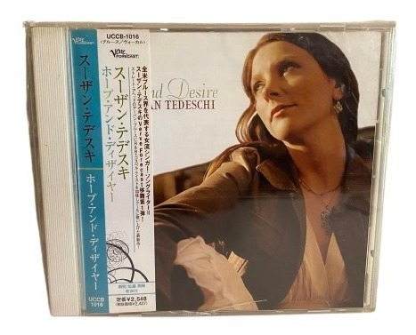 Susan Tedeschi  Hope And Desire Cd Jap Obi Usado