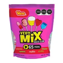 Comprar Paletas Vero Mix Dulce Club 65pza Manita Tarrito Cupido