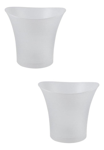 2x Led 5l De Champagne Holder Cooler De Pub De Navidad