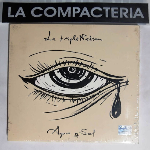 Cd Original - La Triple Nelson  Agua Y Sal 