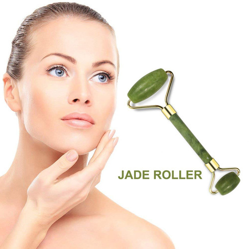 Rodillo Facial Jade Roller Massager Anti Celulitis Con Caja