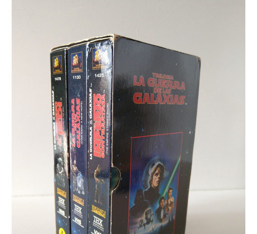 Trilogia Original Star Wars Vhs 1995 (sin Escenas Añadidas) 