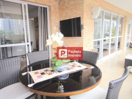 Apartamento Com 4 Dormitórios À Venda, 239 M² Por R$ 3.699.850,00 - Brooklin - São Paulo/sp - Ap10330