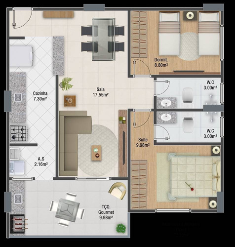 Imagem 4 de 12 de Apartamento - Je24 - 71124402