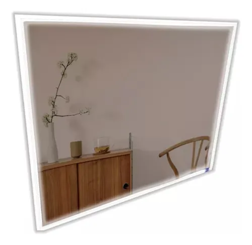 comprar Espejo Rectangular 60x80 Cm Con Luz Frontal Y Sensor Táctil