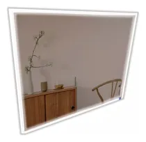 Comprar Espejo Rectangular 60x80 Cm Con Luz Frontal Y Sensor Táctil