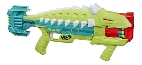 nerf lançador dinossauro