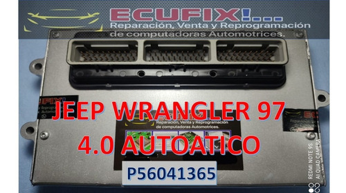 Computadora De Motor Ecm Pcm Jeep Wrangler 97 4.0 Automatico