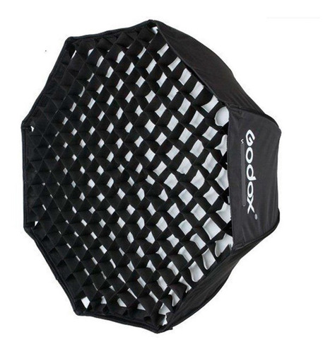 Kit Softbox Godox 80cm C Grid Octabox P Flash E Luz Contínua