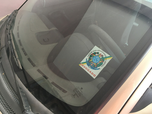 Dois Adesivos Advogado Com Faixa Para Uso No Vidro Do Carro