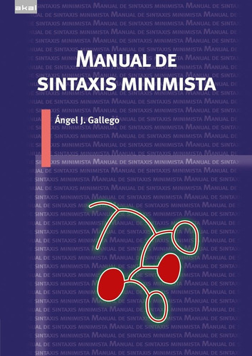 Libro Manual De Sintaxis Minimista - Angel J Gallego