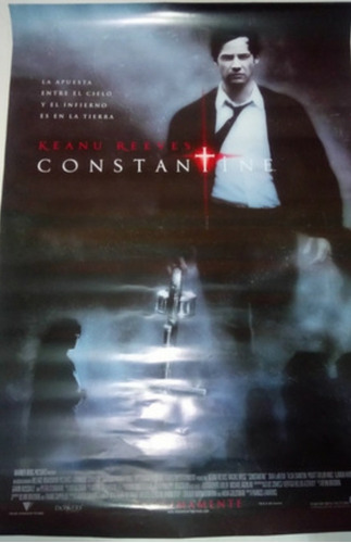Poster Original De Cine- Constantine- Keanu Reeves- 2005