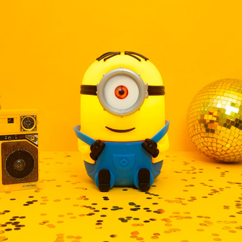 Luminária De Mesa Abajur Stuart Minions Disney