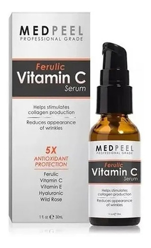 Imagen 3 de 3 de Sérum Facial Con Vitamina C, Vitamina E Y Ácido Hialuronico