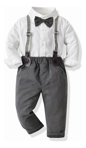 Conjunto Formal Niño Traje Fiesta Largo 1-2-3-4 Años