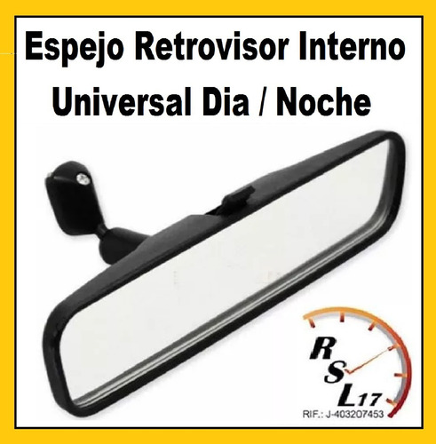 Espejo Retrovisor Interno Universal Dia Y Noche 