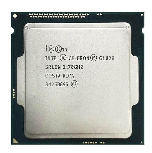 Processador Intel Celeron G1820 CM8064601483405  de 2 núcleos e  2.7GHz de frequência com gráfica integrada