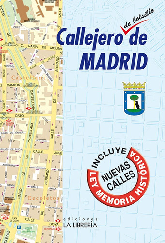 Callejero De Bolsillo De Madrid - Ediciones La Librería - *