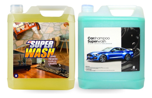 Pack Super Wash + Carshampoo 