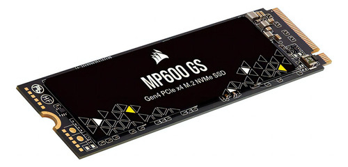 Corsair Mp600 Gs 2 TB PCIe Gen4 Nvme M.2 4700 MB/s Ssd Cor Preto
