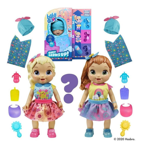 Imagen 5 de 5 de Muñeca Baby Alive Bebe Que Crece Juguete Para Niñas Original