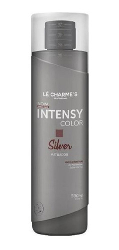 Imagem 1 de 2 de Intensy Color Lé Charmes Matizador Silver Efeito Prata 500ml