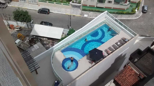 Imagem 3 de 14 de Apartamento 2 Dormitórios Alto Padrão 300 Mts Mar Aml326