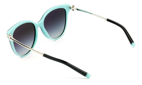 Tiffany & Co. Tf4193-b Preto Brilho/cinza Degradê 8055/3c 5