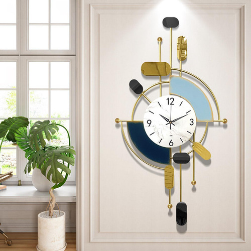Reloj De Pared De Metal Diseño De Arte Reloj De Pared